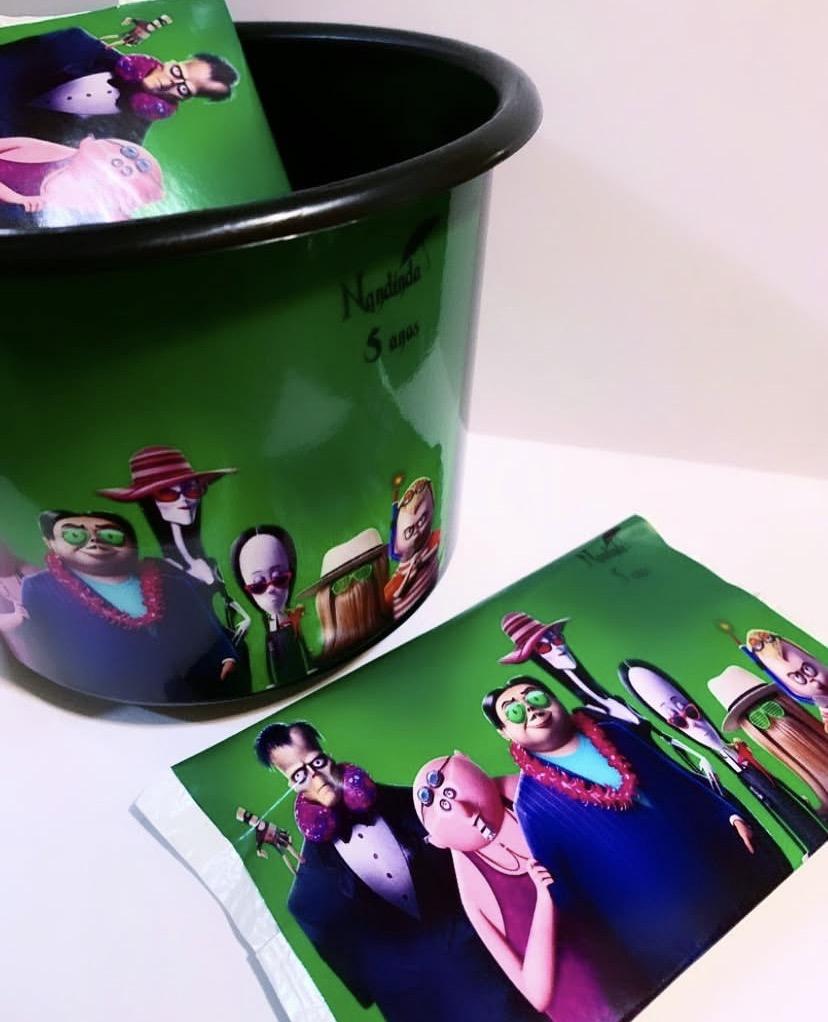 Baldinho + Pipoca personalizada