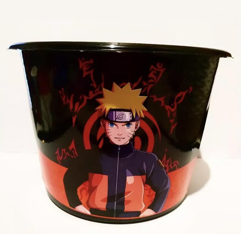 Baldinho de pipoca  Naruto personalizado