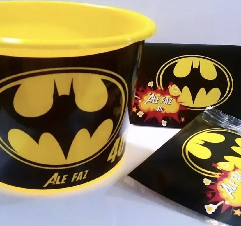 Baldinho + Pipoca personalizada