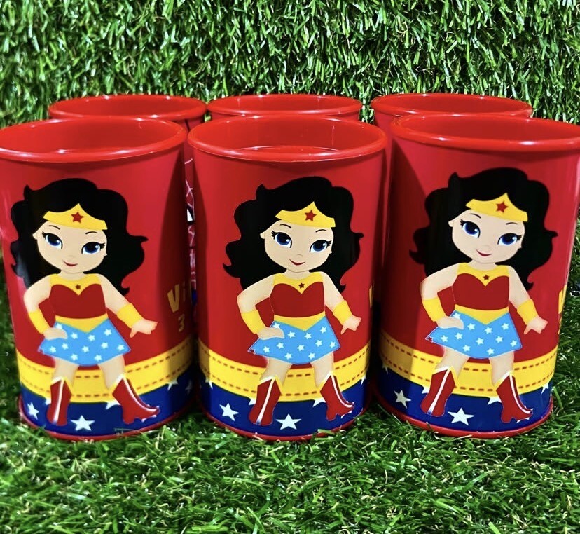 Cofrinho personalizado Mulher Maravilha