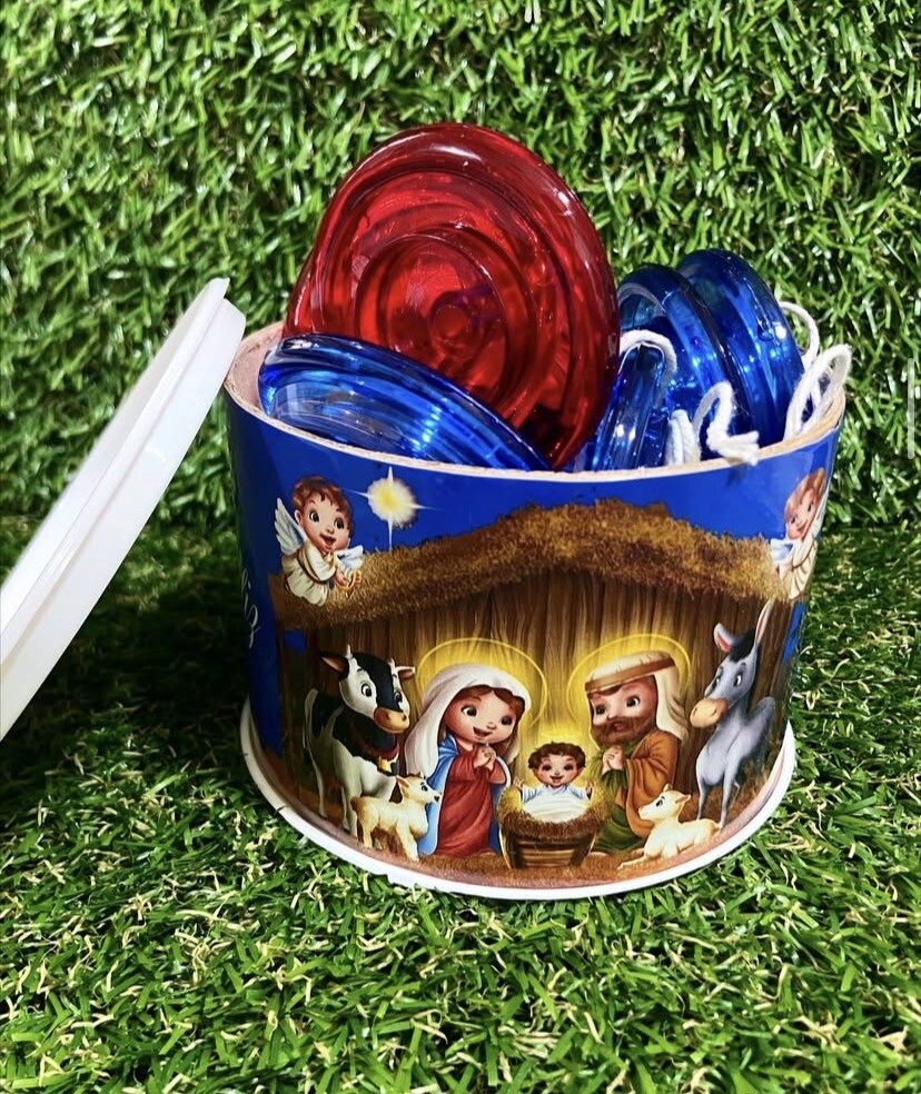 Tubo lata personalizada Natal