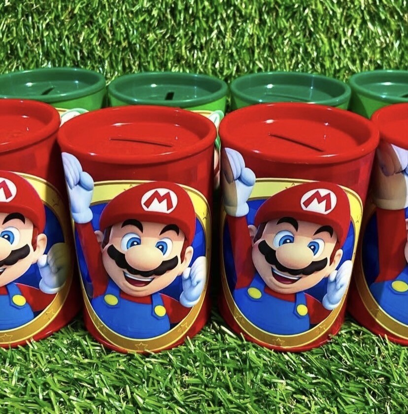 Cofrinho personalizado Super Mario