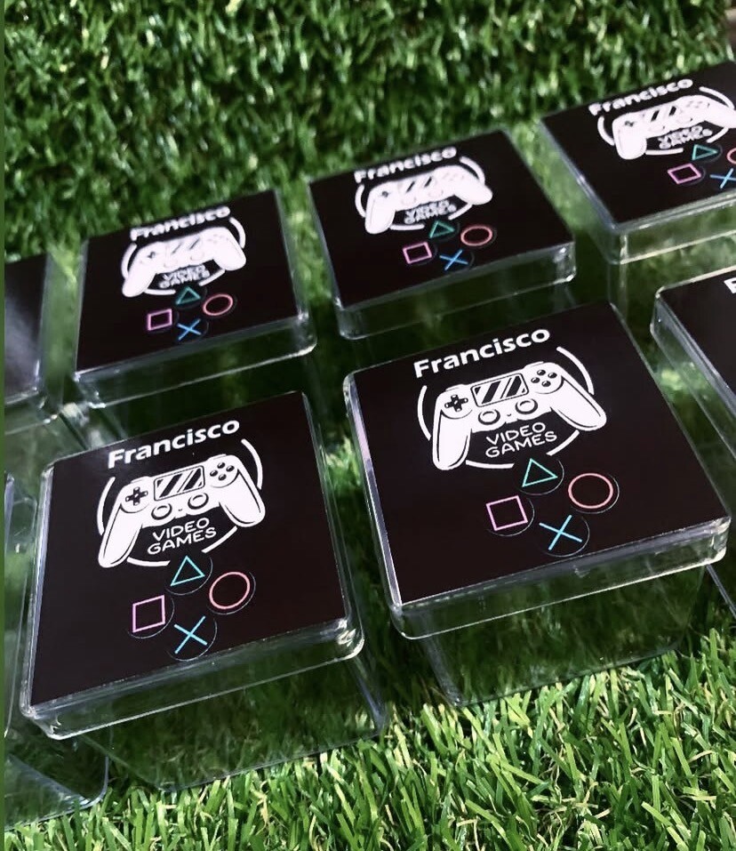 Caixinha Acrílica Personalizada Gamer