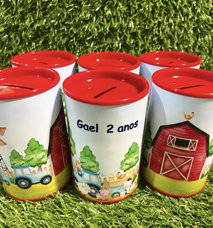 Cofrinhos personalizados