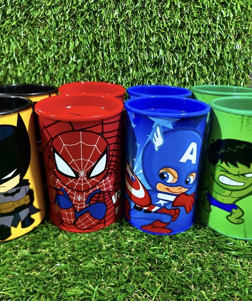 Cofrinhos personalizados heróis baby