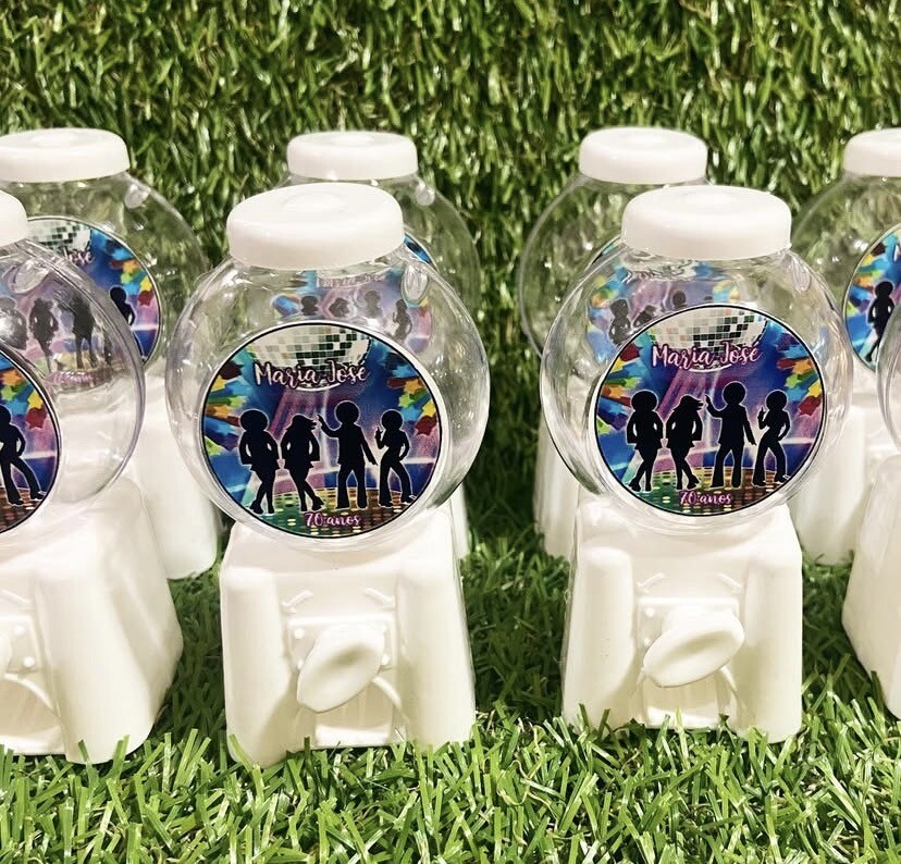 Mini baleiros personalizados