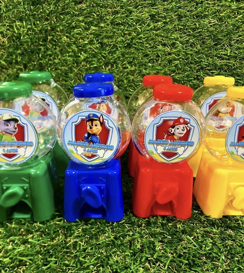 Mini baleiros personalizados