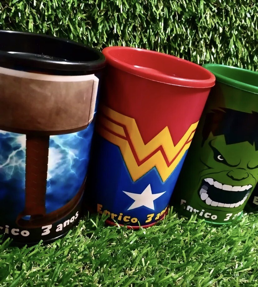 Cofrinho Vingadores Personalizado