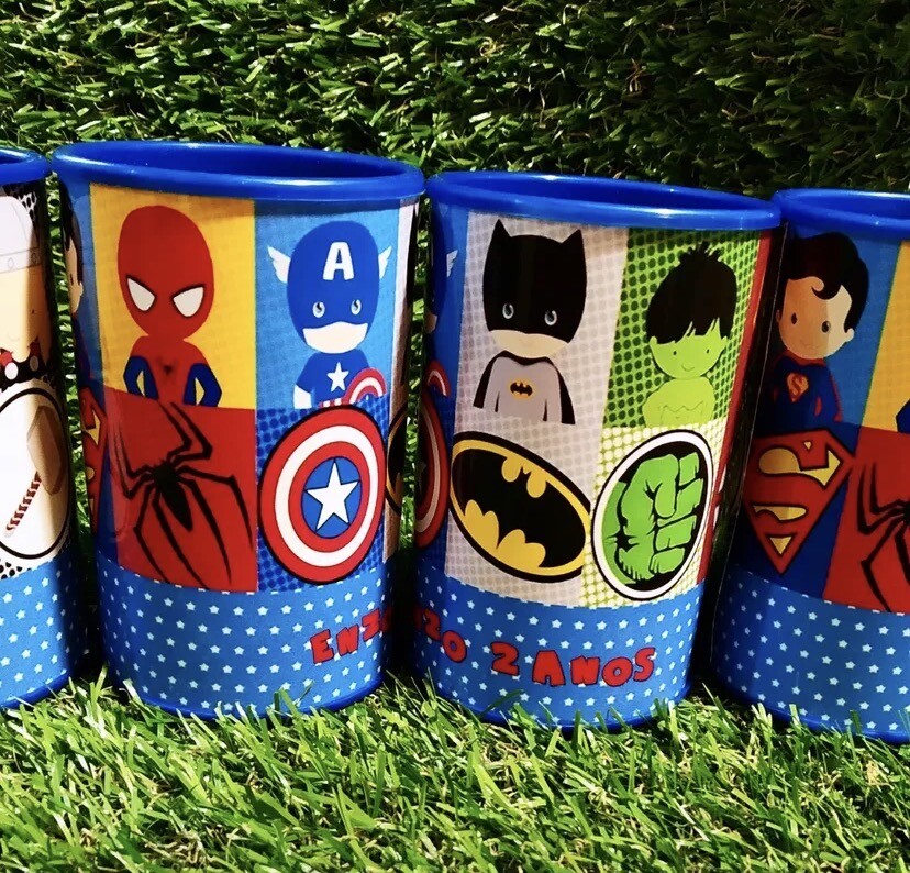 Cofrinhos personalizados vingadores baby