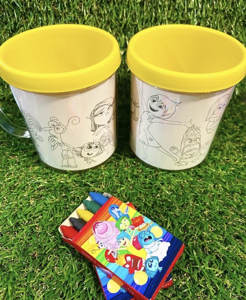 Caneca Acrílica de Colorir Personalizada