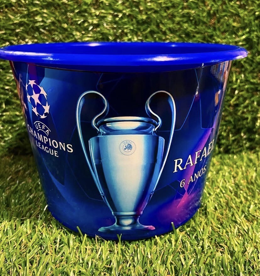 Baldinho de pipoca personalizado