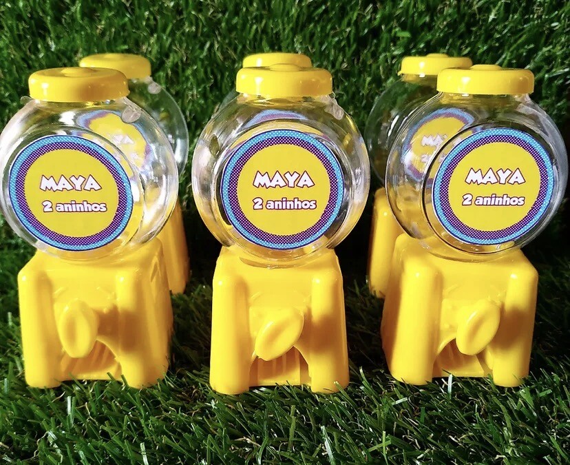 Mini baleiro personalizado