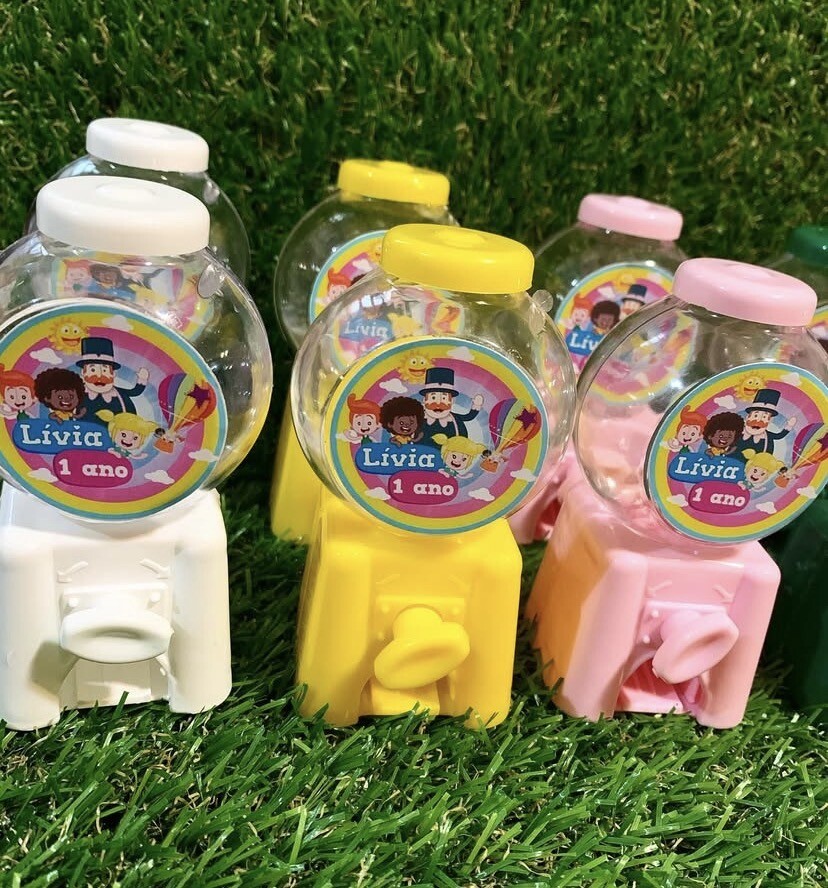Mini baleiro personalizado