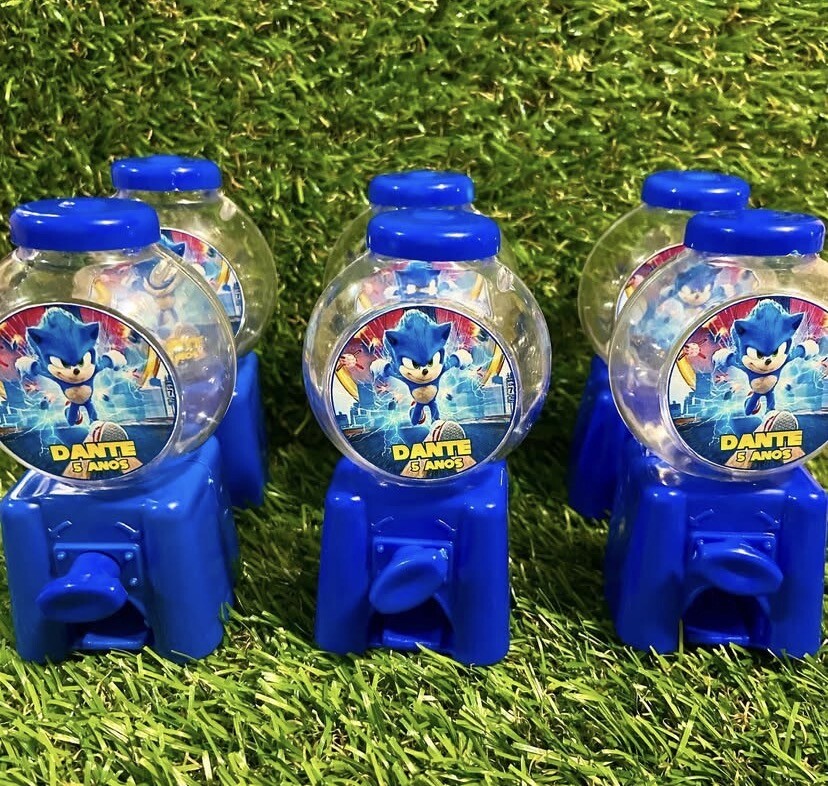 Mini baleiro Sonic Personalizado