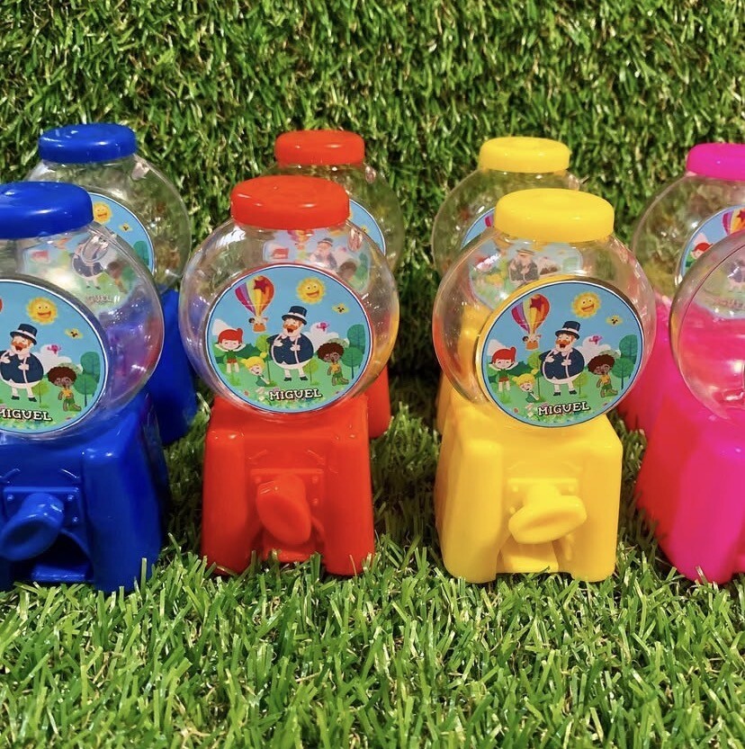Mini baleiros personalizados