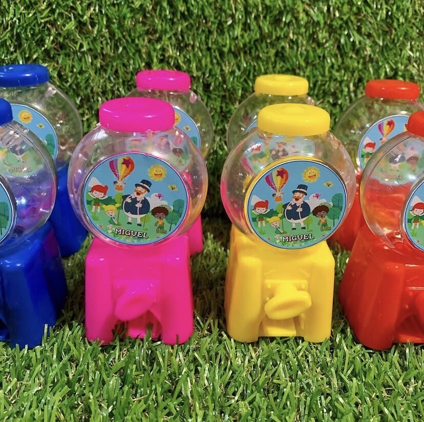 Mini baleiros personalizados