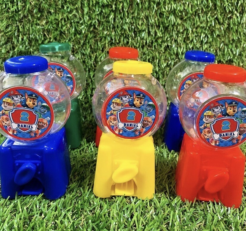 Mini baleiros personalizados