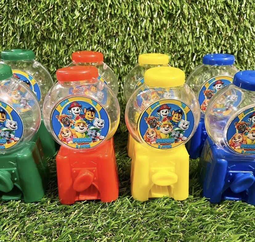 Mini baleiros personalizados Patrulha