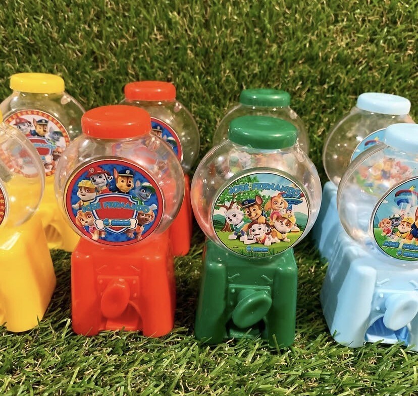 Mini baleiros personalizados Patrulha