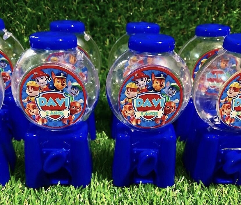 Mini baleiro personalizado