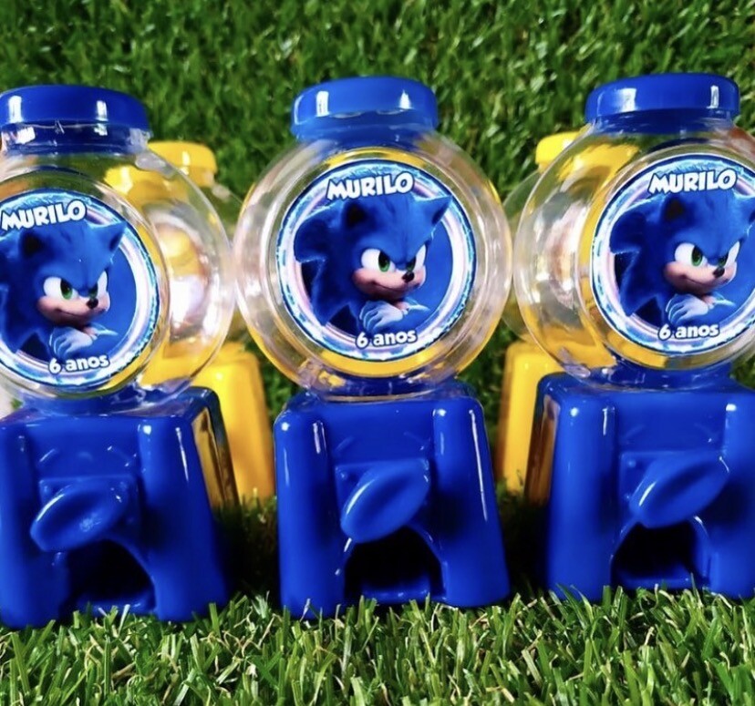 Mini baleiro Sonic Personalizado