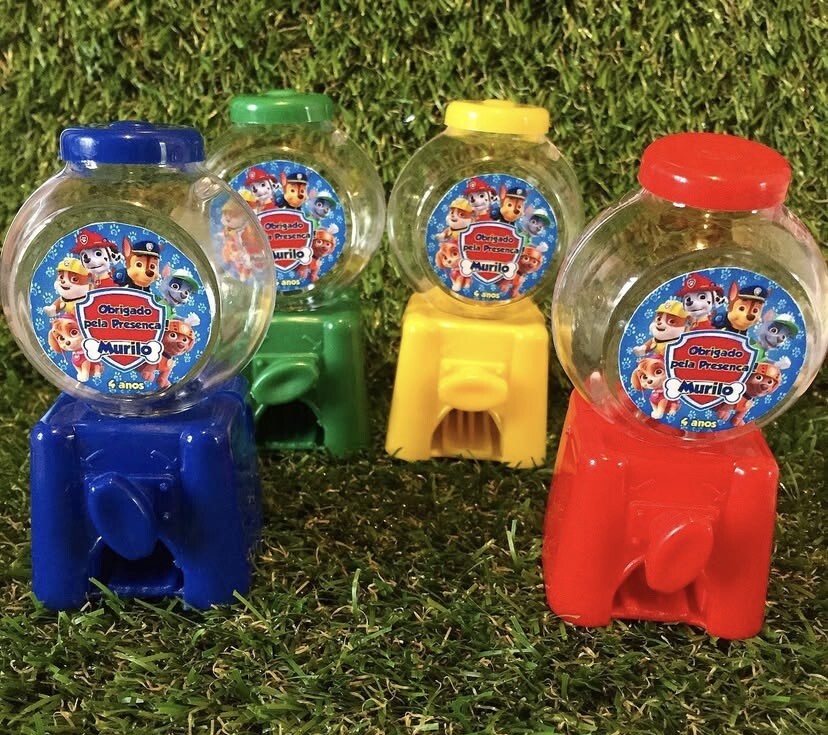Mini baleiros personalizados