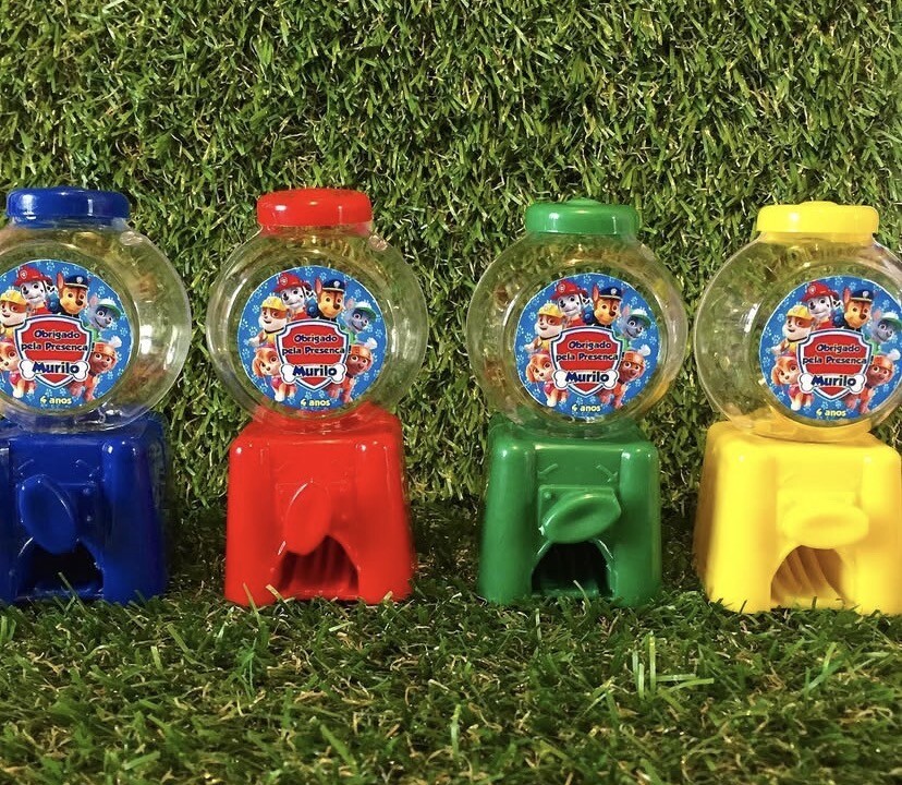 Mini baleiros personalizados