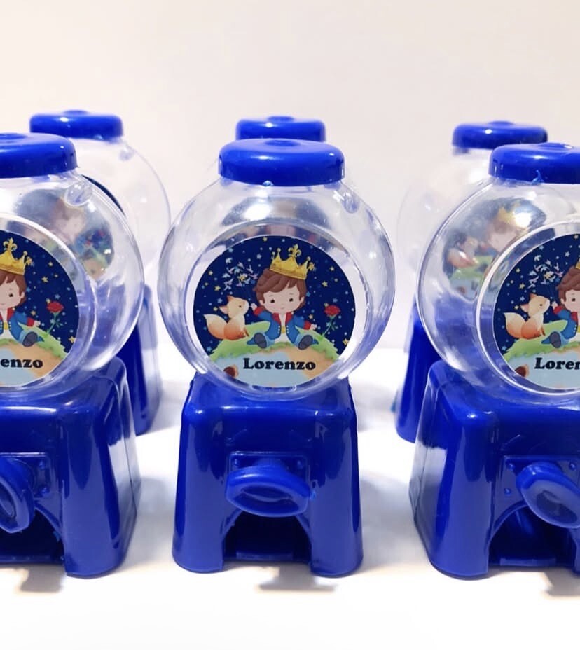 Mini baleiro personalizado pequeno príncipe