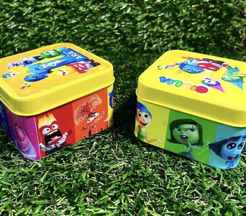 Lata quadrada personalizada
