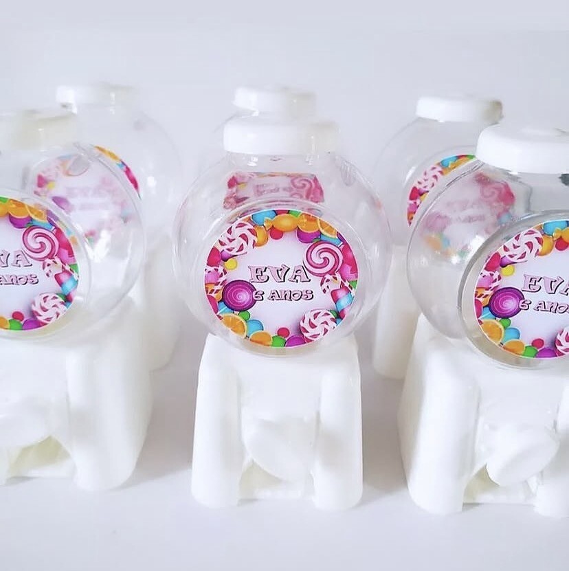 Mini baleiros personalizados