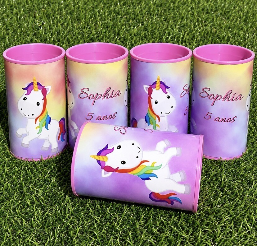 Cofre personalizado Unicórnio