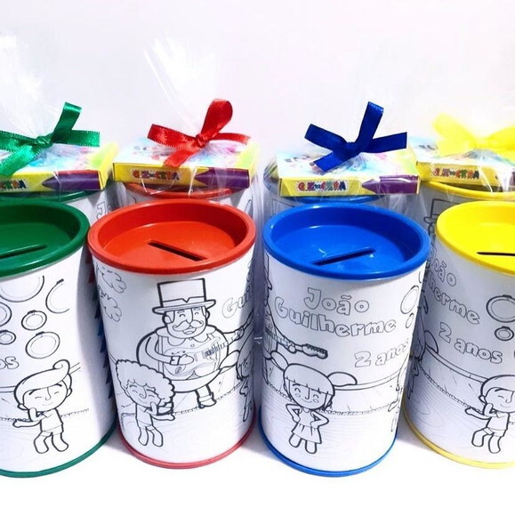 Cofre Personalizado de Colorir