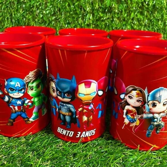 Cofre Super Heróis Baby