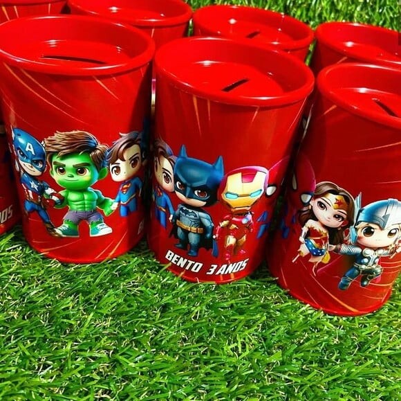 Cofre Super Heróis Baby