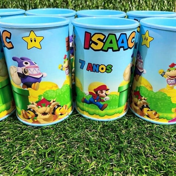 Cofre Super Mário Personalizado