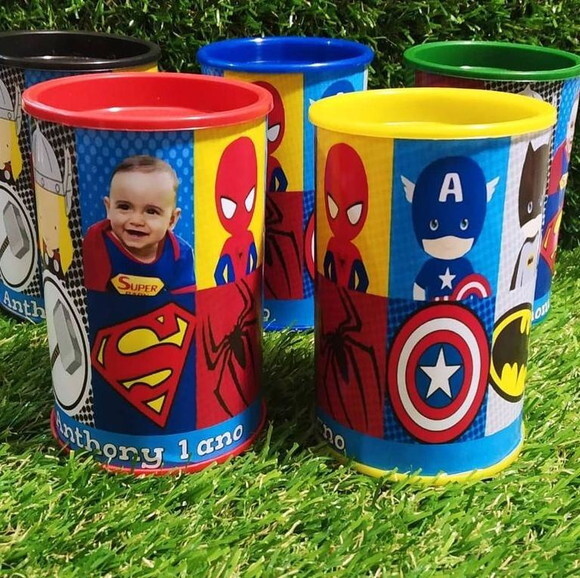Cofre Super Heróis Personalizado