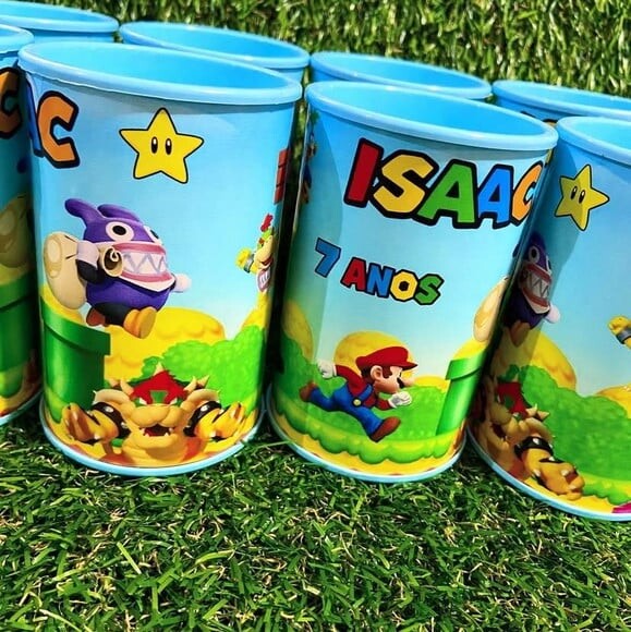Cofre Super Mário Personalizado