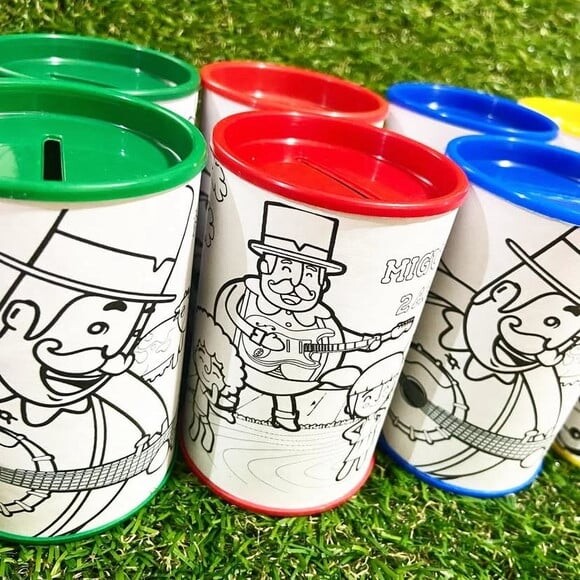 Cofre de Colorir Personalizado