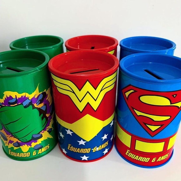 Cofre Super Heróis