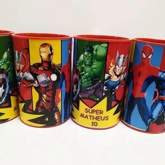 Cofres Super Heróis Personalizados