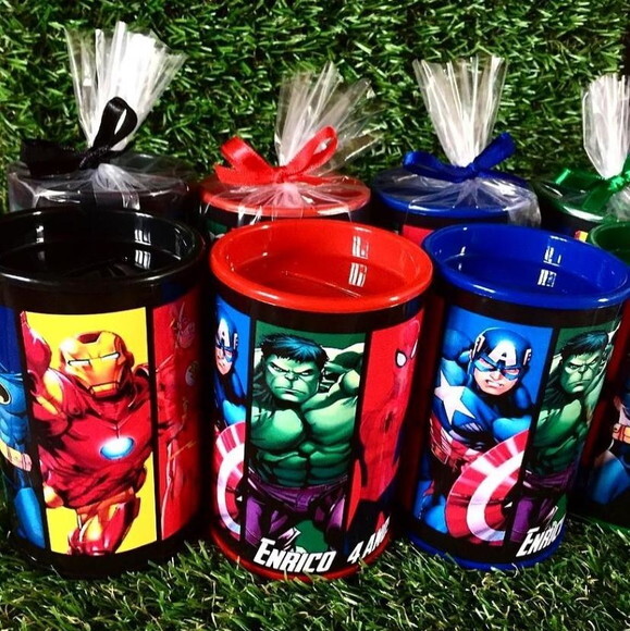 Cofrinhos Vingadores Personalizados