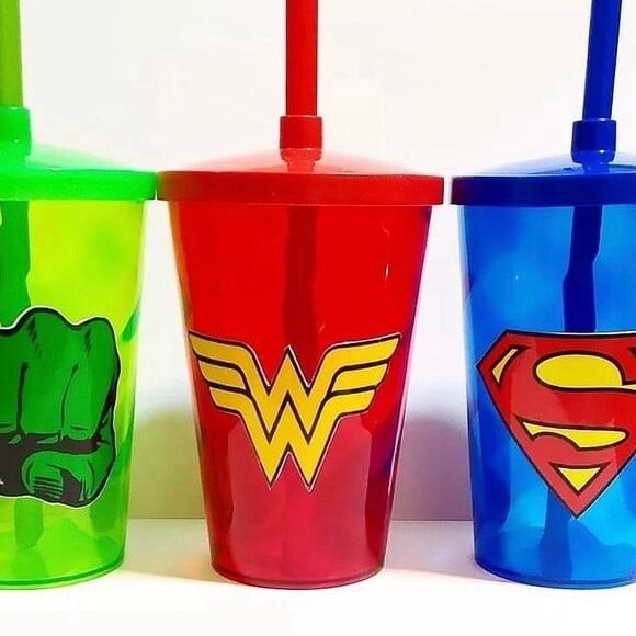 Copo Personalizado Super Heróis 400ml