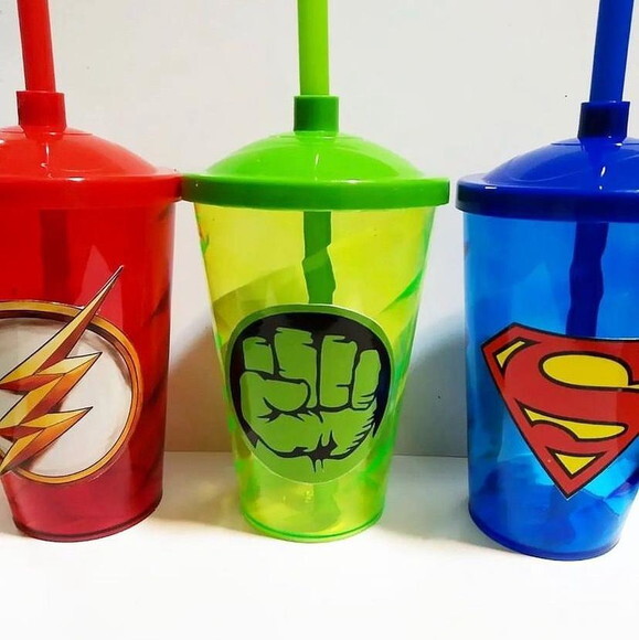 Copo Personalizado Super Heróis 400ml