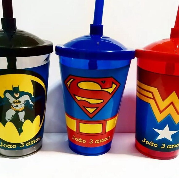 Copo Super Heróis 400ml