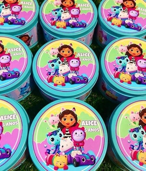 Lata de Aniversário Infantil