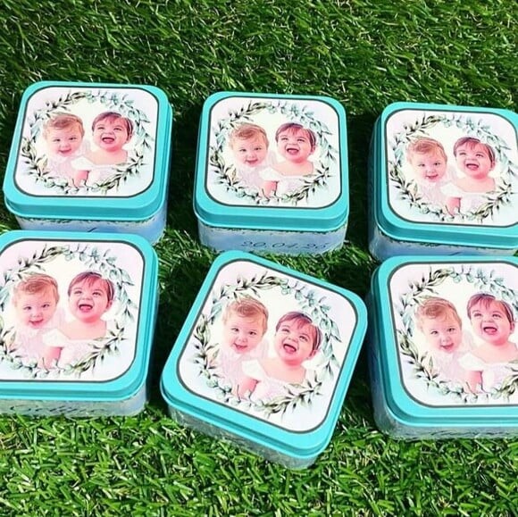 Lata Quadrada Personalizada
