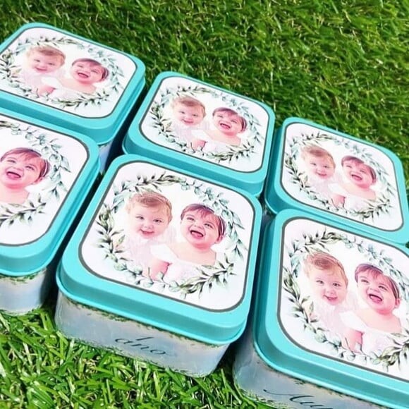 Lata Quadrada Personalizada