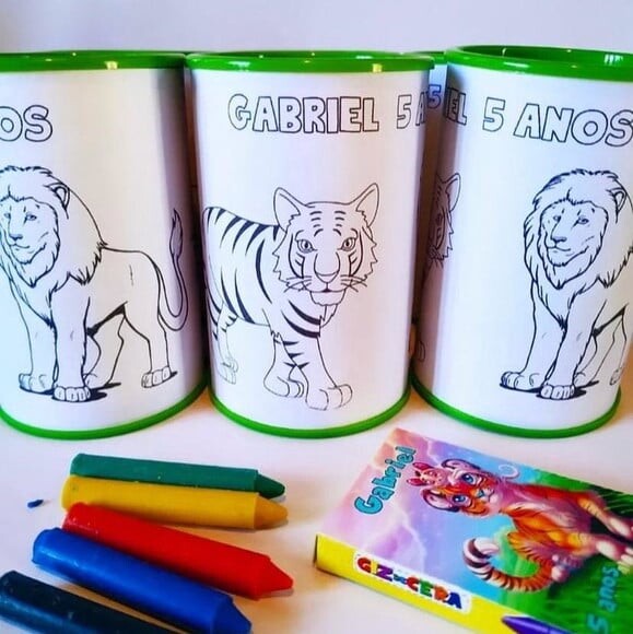 Lembrancinha para Colorir