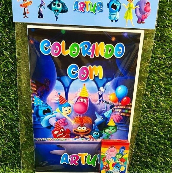 Livrinho de Colorir Personalizado
