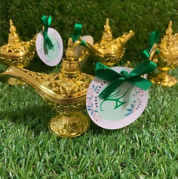 Mini Lâmpada com Tag Personalizadas